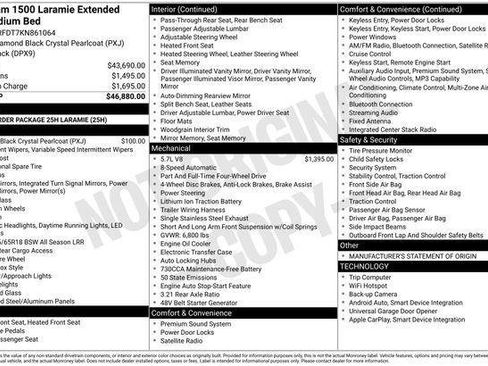 Used 2019 RAM 1500 Laramie image 19