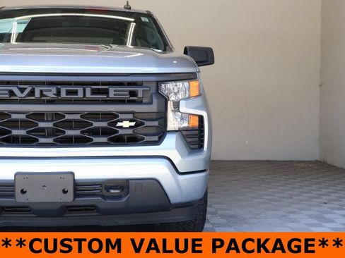 Used 2025 Chevrolet Silverado 1500 Custom w/ Turbomax Blackout Package RWD image 5