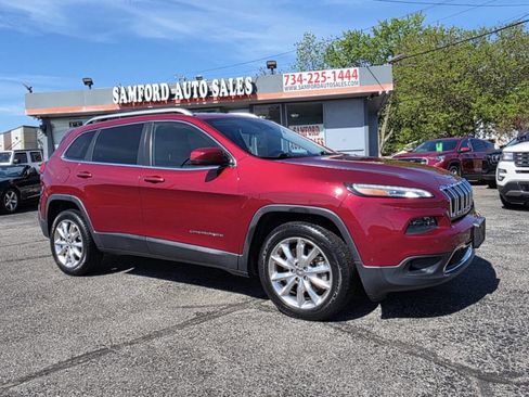 Used 2014 Jeep Cherokee Limited w/ Technology Group FWD image 3