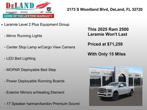 New 2025 RAM 2500 Laramie image 24