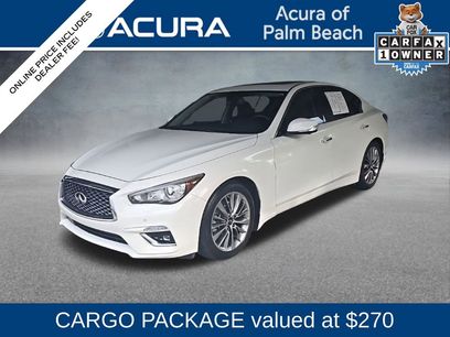 Used 2023 INFINITI Q50 Luxe w/ Cargo Package