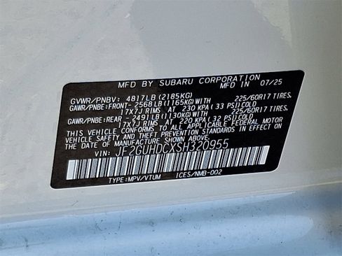 New 2025 Subaru Crosstrek 2.0i Premium image 11