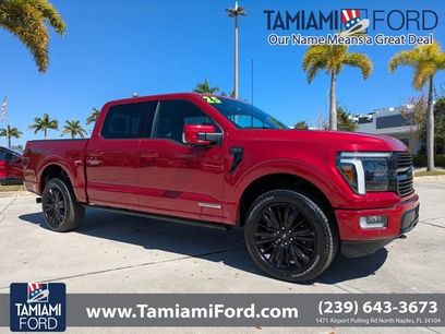 Certified 2025 Ford F150 Platinum w/ Equipment Group 702A High