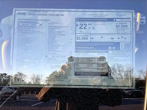 New 2025 Jeep Grand Cherokee Overland w/ Adv Protech Group III image 13