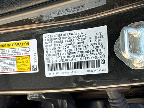 Used 2024 Honda Civic Sport image 29