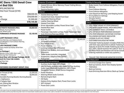 Used 2019 GMC Sierra 1500 Denali w/ Denali Ultimate Package