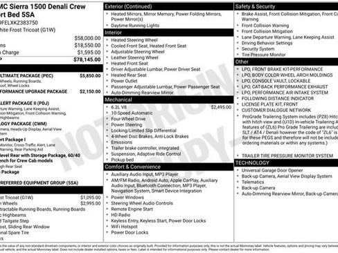 Used 2019 GMC Sierra 1500 Denali w/ Denali Ultimate Package image 1