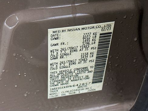 Used 2023 Nissan Frontier PRO-4X w/ Technology Package image 12