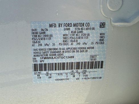 New 2026 Ford Explorer Tremor w/ Tremor Ultimate Package AWD/4WD image 22