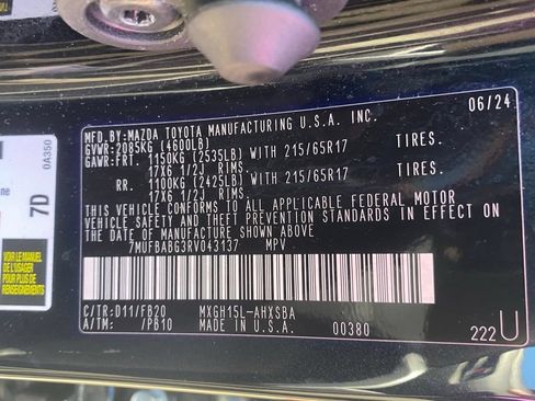 Used 2024 Toyota Corolla Cross AWD Hybrid image 21