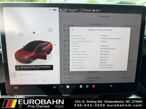 Used 2023 Tesla Model 3 Performance AWD/4WD image 28