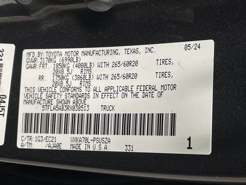 Used 2024 Toyota Tundra SR5 image 36