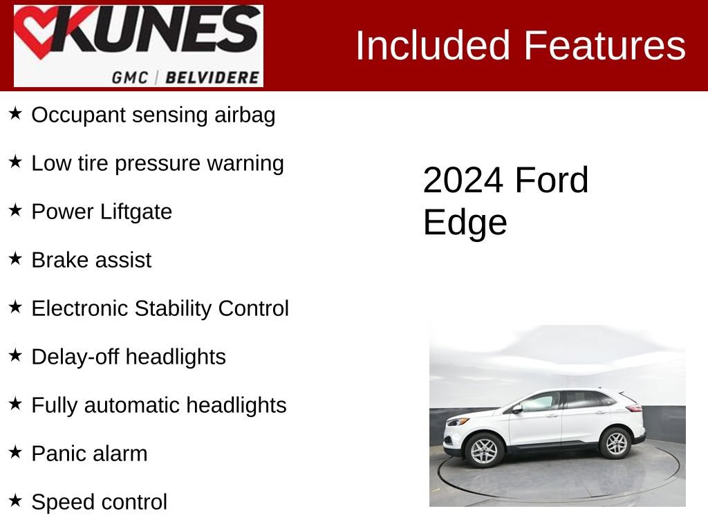 Used 2024 Ford Edge SEL AWD/4WD image 3