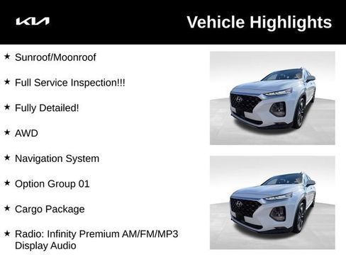 Used 2019 Hyundai Santa Fe AWD w/ Cargo Package image 4