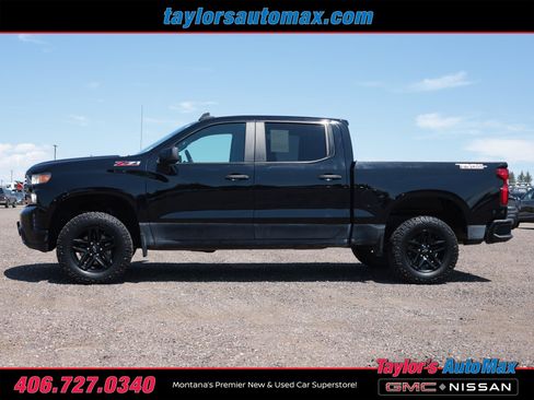 Used 2021 Chevrolet Silverado 1500 Custom Trail Boss AWD/4WD image 38