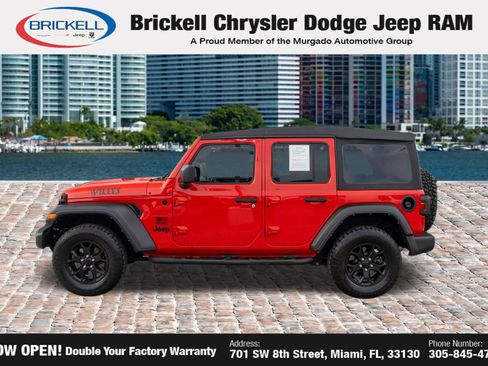 Used 2022 Jeep Wrangler Unlimited Sport AWD/4WD image 9