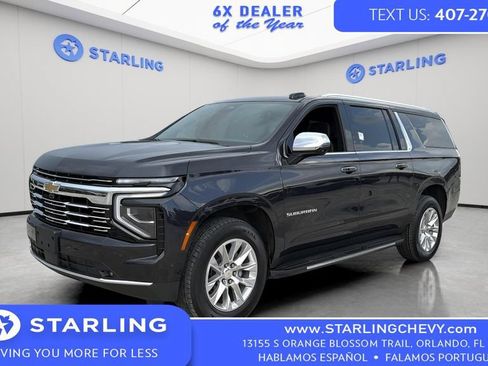 Certified 2025 Chevrolet Suburban Premier AWD/4WD image 1