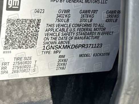 Used 2023 Chevrolet Tahoe LS w/ Driver Alert Package AWD/4WD image 36