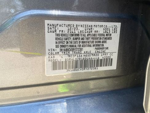 Used 2024 Nissan Sentra SV w/ All-Weather Package FWD image 32
