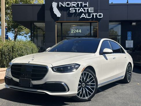 Used 2021 Mercedes-Benz S 580 4MATIC Sedan w/ Warmth & Comfort Package image 2