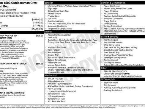 Used 2016 RAM 1500 Outdoorsman image 4