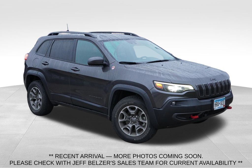Used 2021 Jeep Cherokee Trailhawk w/ Premium Leather Package AWD/4WD image 1