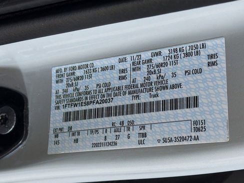 Used 2023 Ford F150 Lariat w/ Equipment Group 502A High image 44