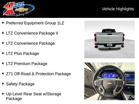 Certified 2022 Chevrolet Silverado 1500 LTZ w/ LTZ Premium Package image 2