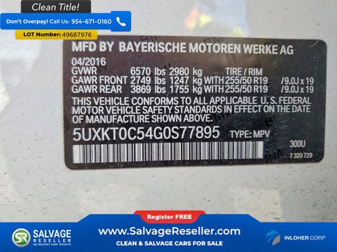 Used 2016 BMW X5 xDrive40e AWD/4WD image 17
