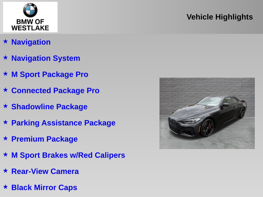 Used 2024 BMW 440i xDrive Convertible w/ Premium Package AWD/4WD image 6