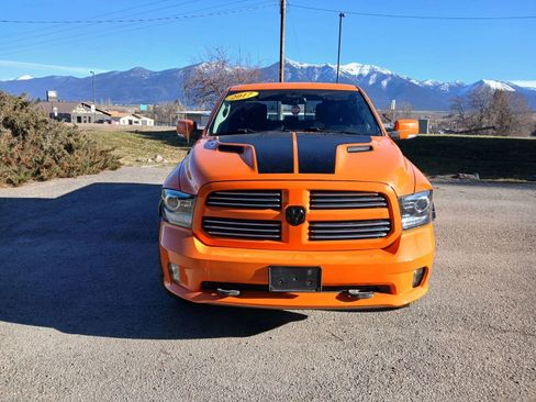 Used 2017 RAM 1500 Sport w/ Ignition Orange Sport Package image 2