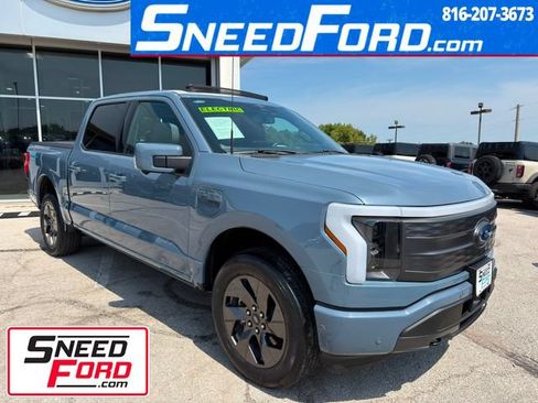Used 2023 Ford F150 Lightning Lariat w/ Equipment Group 511A High AWD/4WD image 1