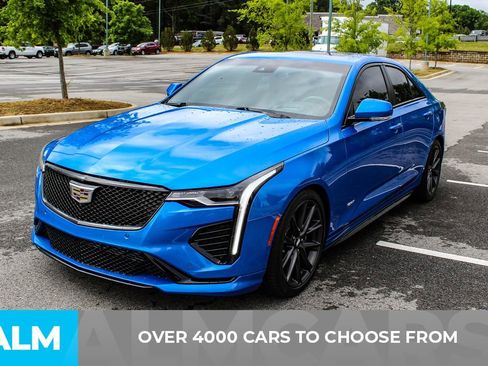 Used 2024 Cadillac CT4 V w/ Navigation Package RWD image 3