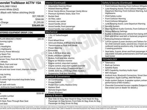 Used 2024 Chevrolet TrailBlazer ACTIV FWD image 22