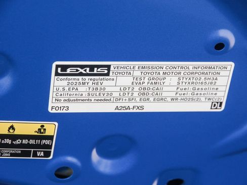 Certified 2025 Lexus NX 350h AWD w/ Accessory Package (2T) image 28