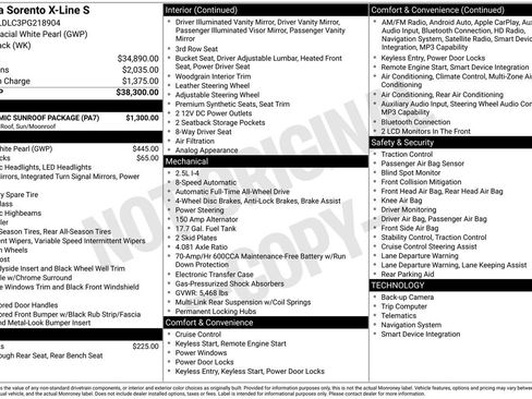 Used 2023 Kia Sorento S w/ Panoramic Sunroof Package AWD/4WD image 5