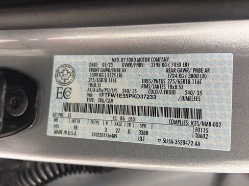 Used 2023 Ford F150 XLT w/ Equipment Group 302A High AWD/4WD image 9
