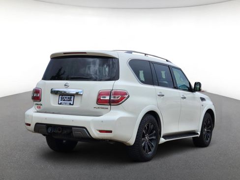 Used 2019 Nissan Armada Platinum w/ Captain's Chairs Package AWD/4WD image 3