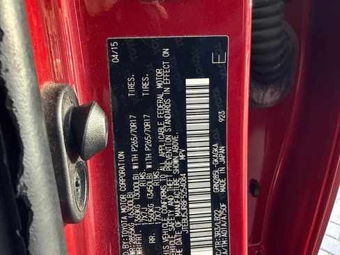 Used 2015 Toyota 4Runner SR5 Premium w/ Four Season Floor Mat Package AWD/4WD image 23