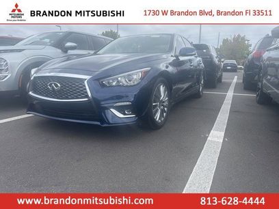 Used 2023 INFINITI Q50 Luxe w/ Cargo Package