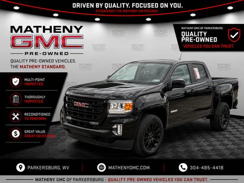 Certified 2022 GMC Canyon Elevation w/ Trailering Package RWD image 1