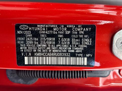 Used 2024 Hyundai Kona SEL w/ Convenience Package AWD/4WD image 19