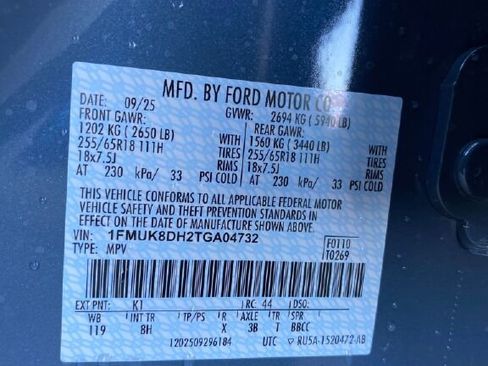 New 2026 Ford Explorer Active image 25