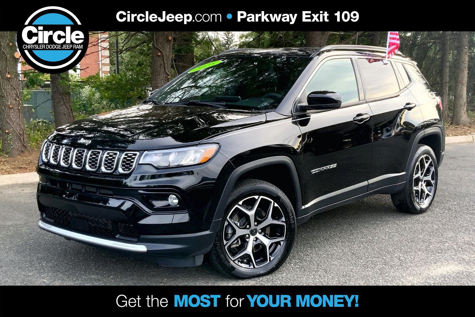 Used 2025 Jeep Compass Limited w/ Sun & Sound Group AWD/4WD 360° Tour