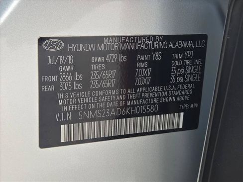 Used 2019 Hyundai Santa Fe SE FWD image 24