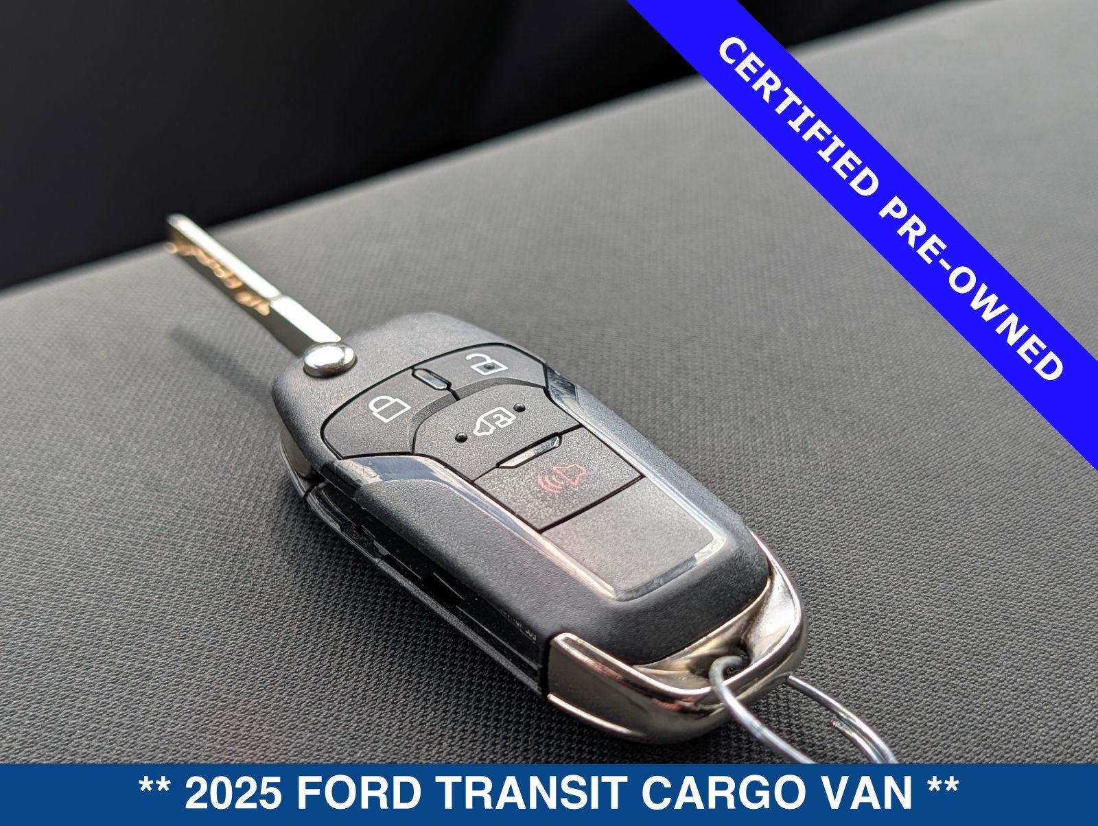 Certified 2025 Ford Transit 250 Low Roof w/ Exterior Upgrade Package RWD image 35