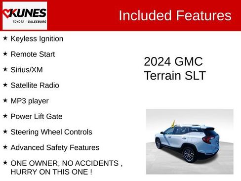 Used 2024 GMC Terrain SLT AWD/4WD image 3