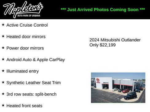 Used 2024 Mitsubishi Outlander SE AWD/4WD image 3