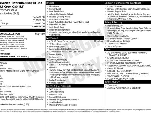 Used 2021 Chevrolet Silverado 3500 LT w/ Convenience Package AWD/4WD image 3