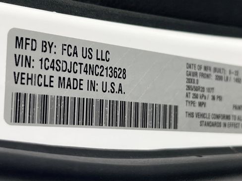 Used 2022 Dodge Durango R/T w/ Blacktop Package image 33